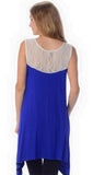 Sleeveless Royal Blue Tunic