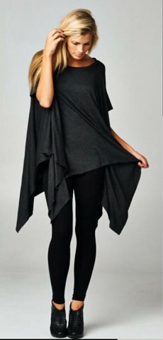 Black One Size Tunic