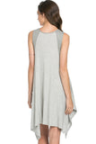 Gray and White Striped Tunic