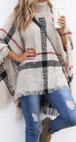 Plaid Poncho