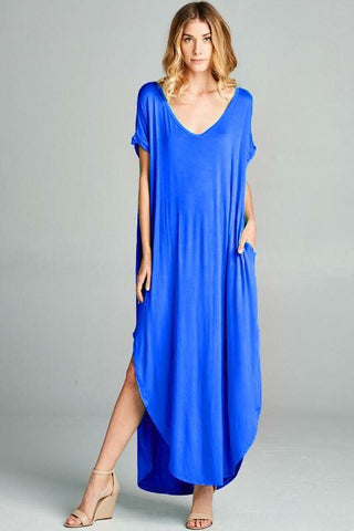 Long Royal Blue dress